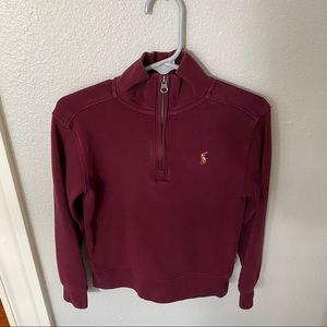 Polo Ralph Lauren half zip pull over